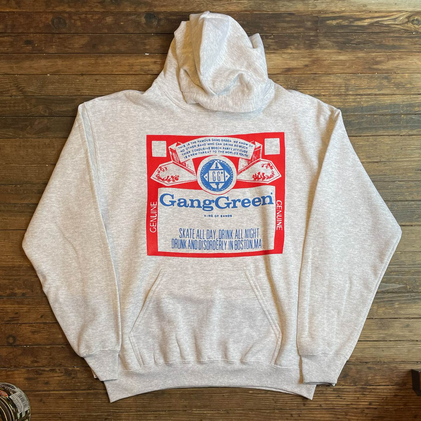 GANG GREEN パーカー BUDWEISER