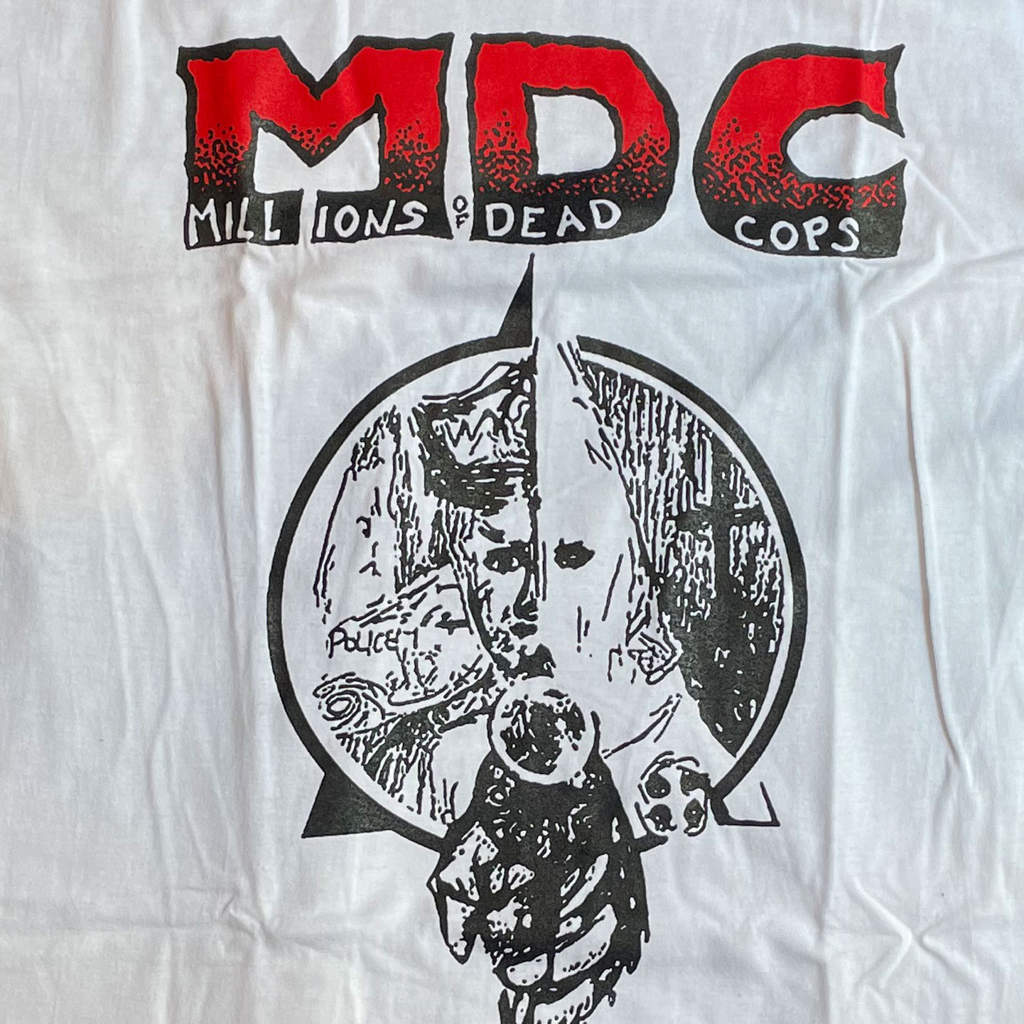 MDC Tシャツ MILLIONS OF DEAD COPS3