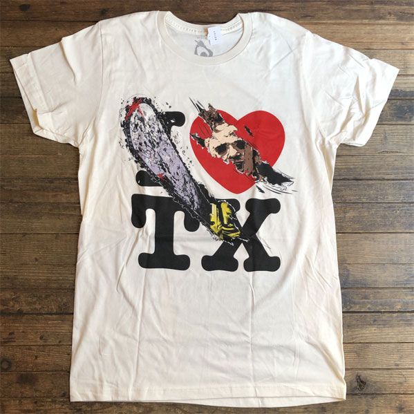 The Texas ChainSaw Massacre Tシャツ I LOVE TX