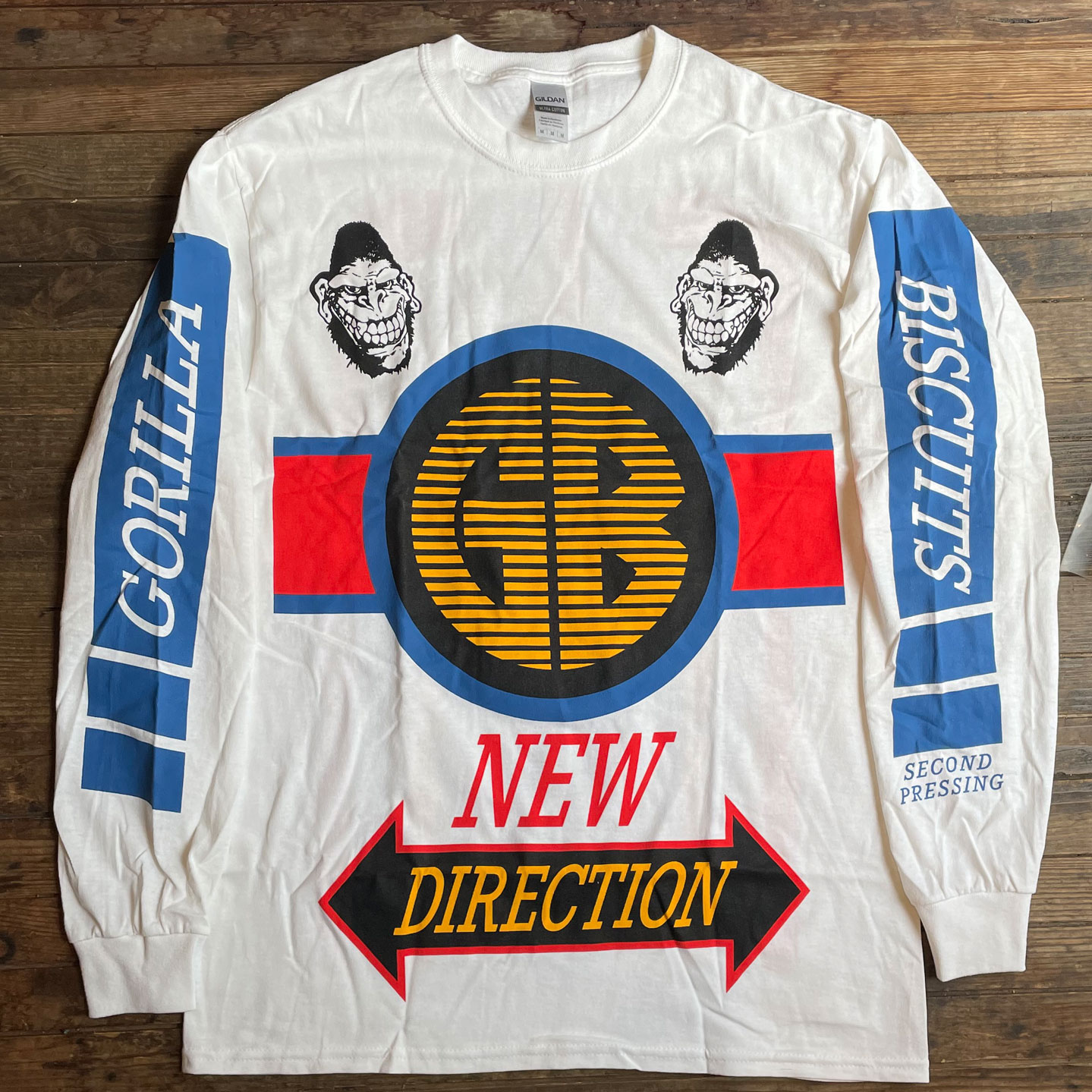 GORILLA BISCUITS ロングスリーブTシャツ BMX LTD!! | 45REVOLUTION