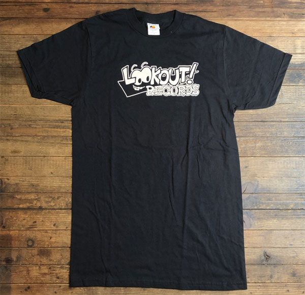 LOOKOUT! RECORDS Tシャツ LOGO BLACK