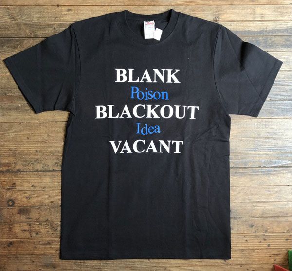 POISON IDEA Tシャツ Blank, Blackout, Vacant