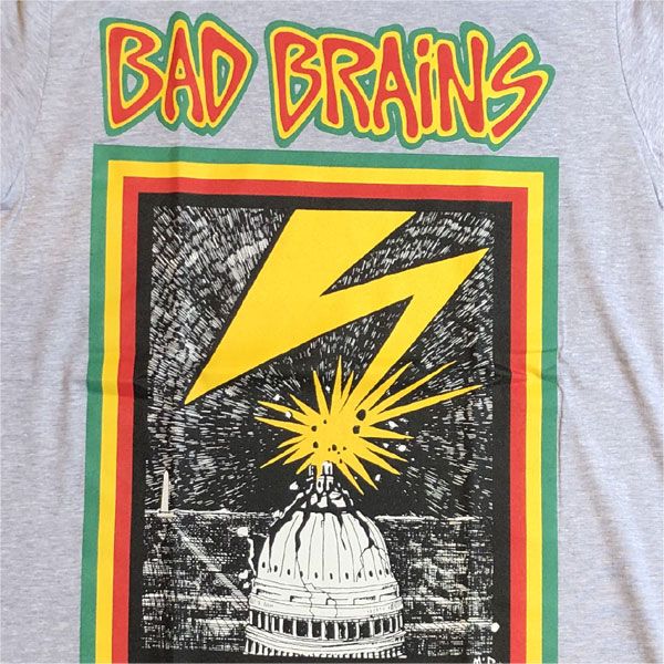 BAD BRAINS Tシャツ capitol GREY オフィシャル！