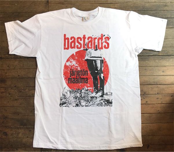 BASTARDS Tシャツ Järjetön Maailma