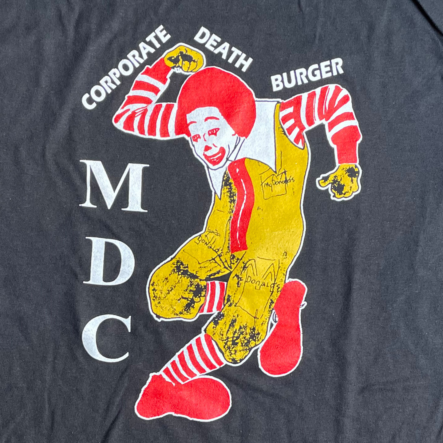 MDC Tシャツ CORPORATE DEATH BURGER 3