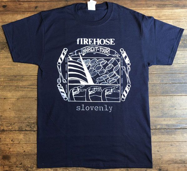 fIREHOSE x Slovenly Tシャツ HAIRCUT TOUR