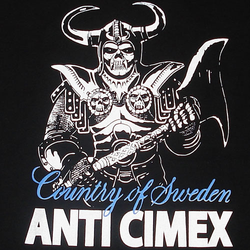 ANTI CIMEX Tシャツ Country Of Sweden 1