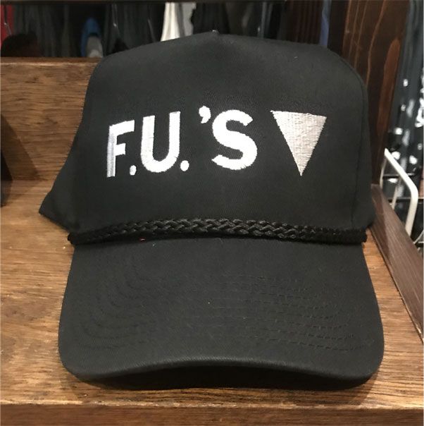 F.U.'S CAP LOGO