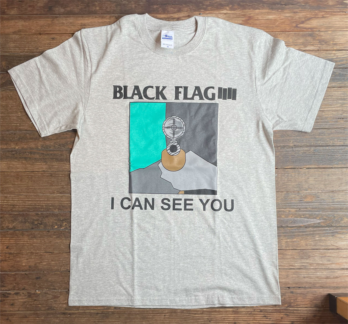 BLACK FLAG Tシャツ I CAN SEE YOU