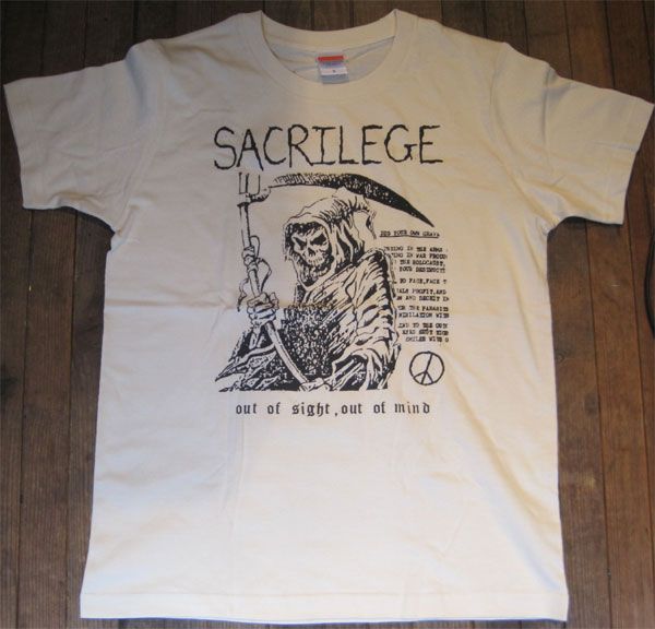 SACRILEGE Tシャツ OUT OF SIGHT