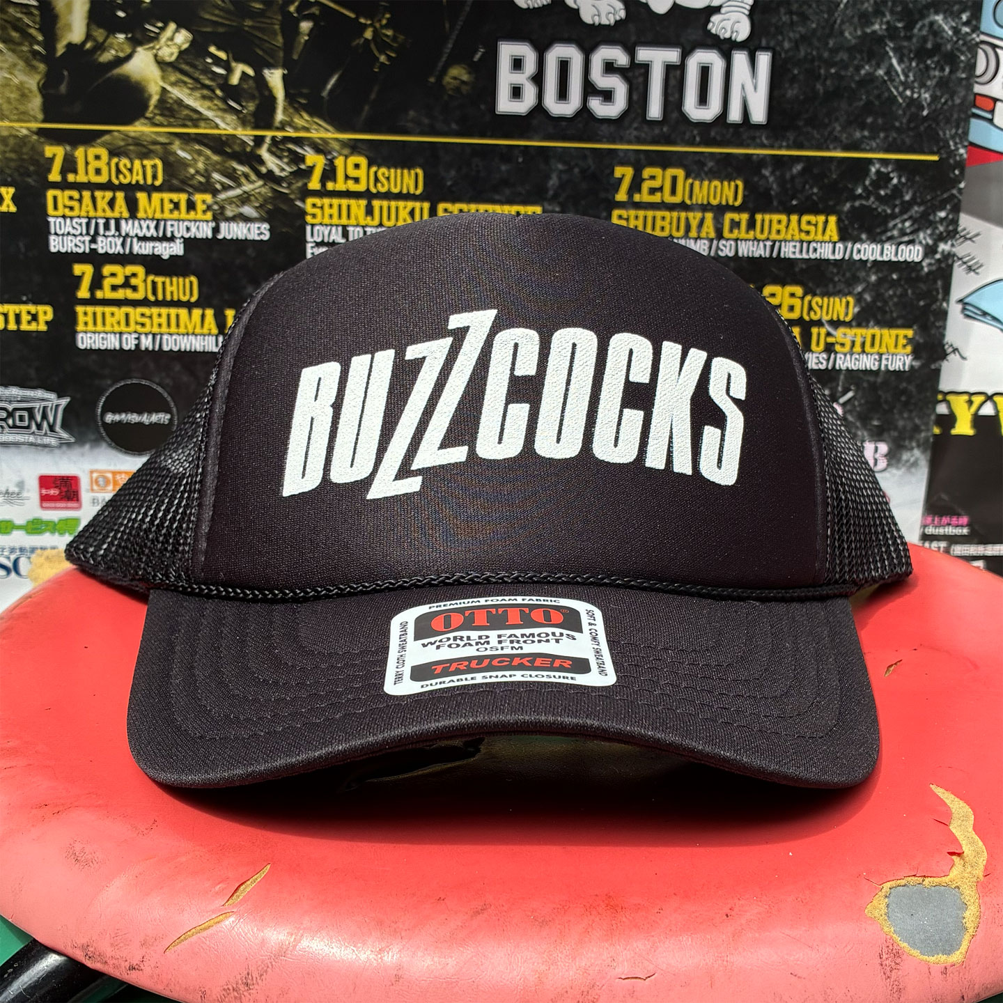 BUZZCOCKS メッシュCAP LOGO
