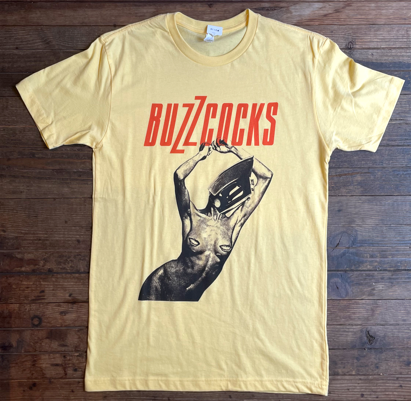 BUZZCOCKS Tシャツ ORGASM ADDICT オフィシャル！ | 45REVOLUTION