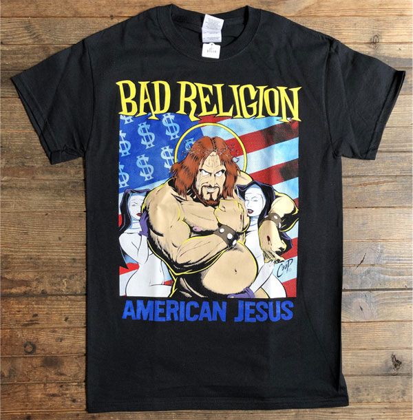 BAD RELIGION Tシャツ AMERICAN JESUS オフィシャル