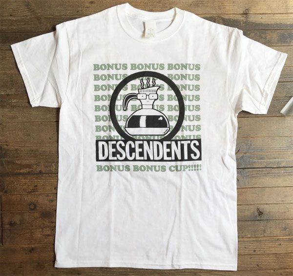 DESCENDENTS Tシャツ BONUS BONUS CUP オフィシャル！