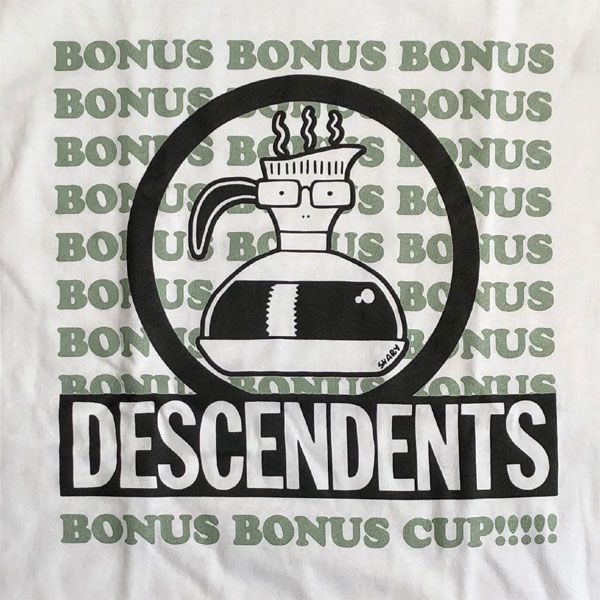 DESCENDENTS Tシャツ BONUS BONUS CUP オフィシャル！