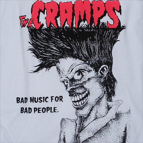 CRAMPS Tシャツ BAD MUSIC FOR・・・