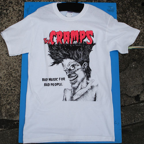 CRAMPS Tシャツ BAD MUSIC FOR・・・