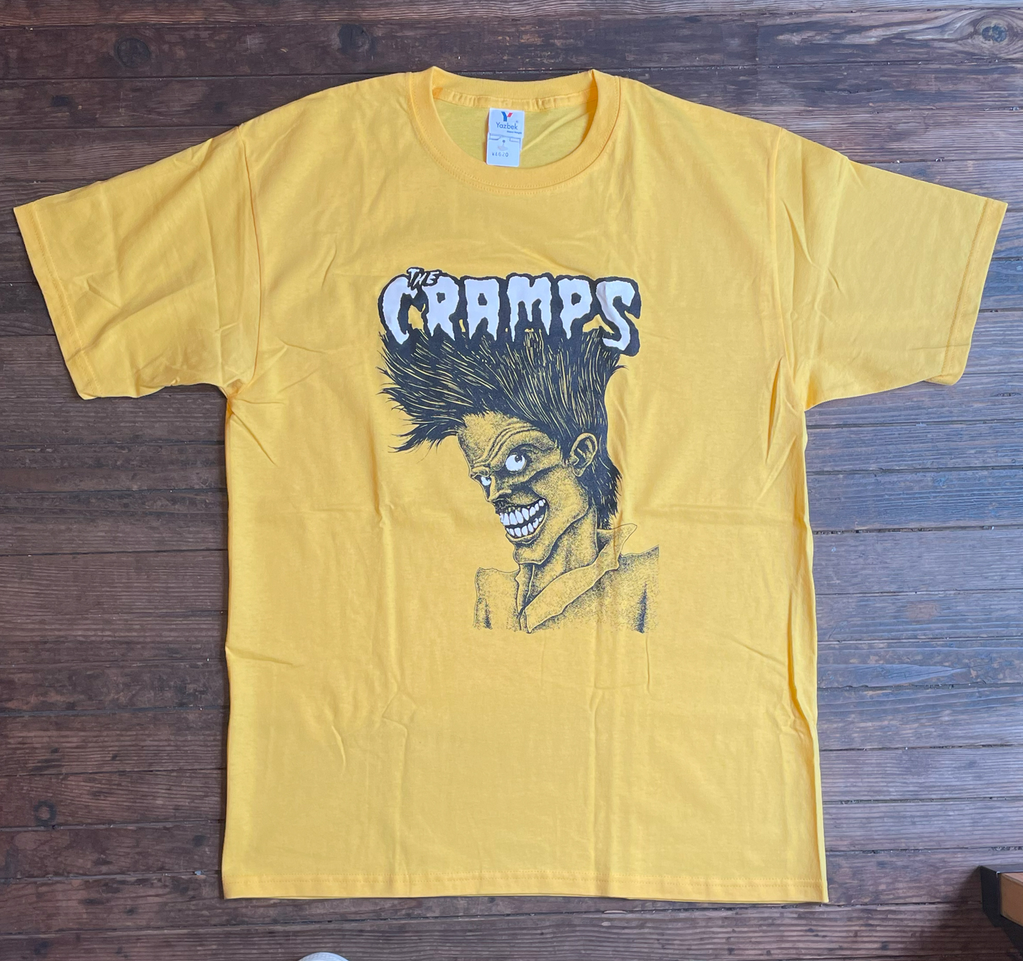 CRAMPS Tシャツ BAD MUSIC FOR BAD PEOPLE