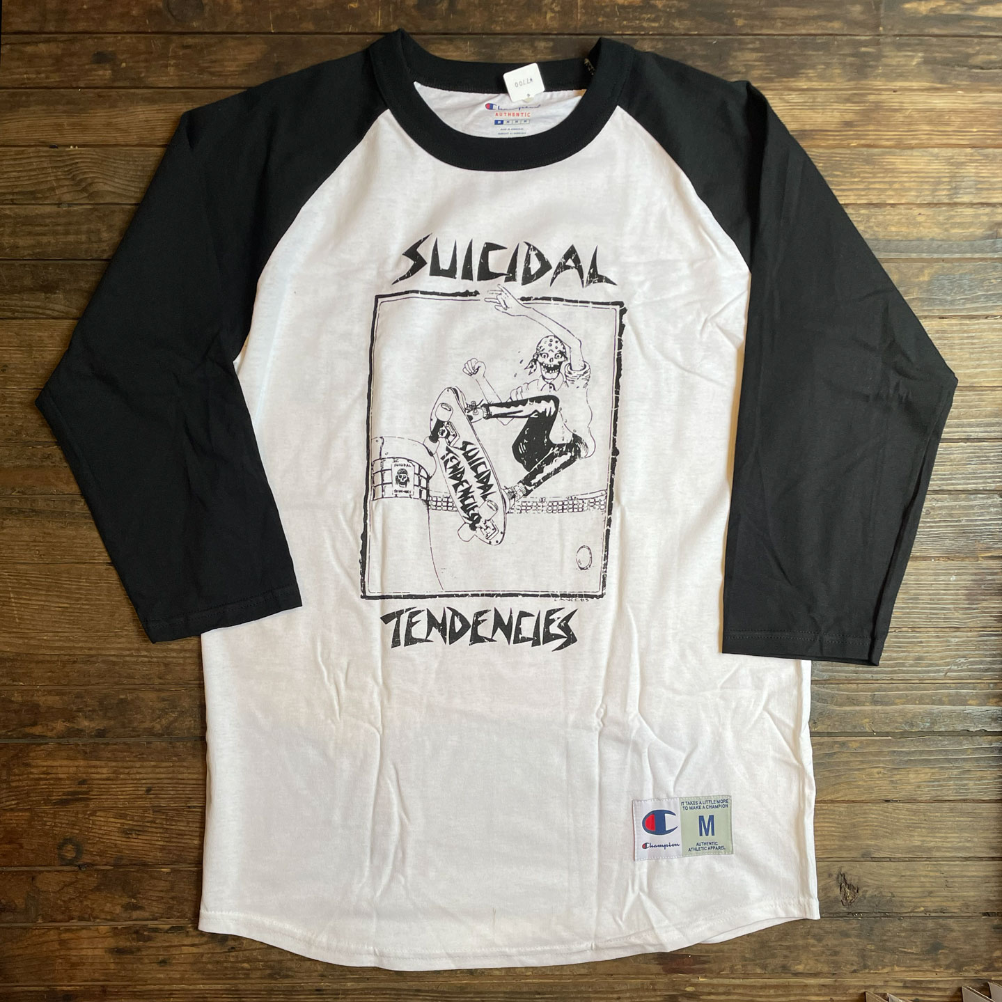 SUICIDAL TENDENCIES ラグランTシャツ POOL
