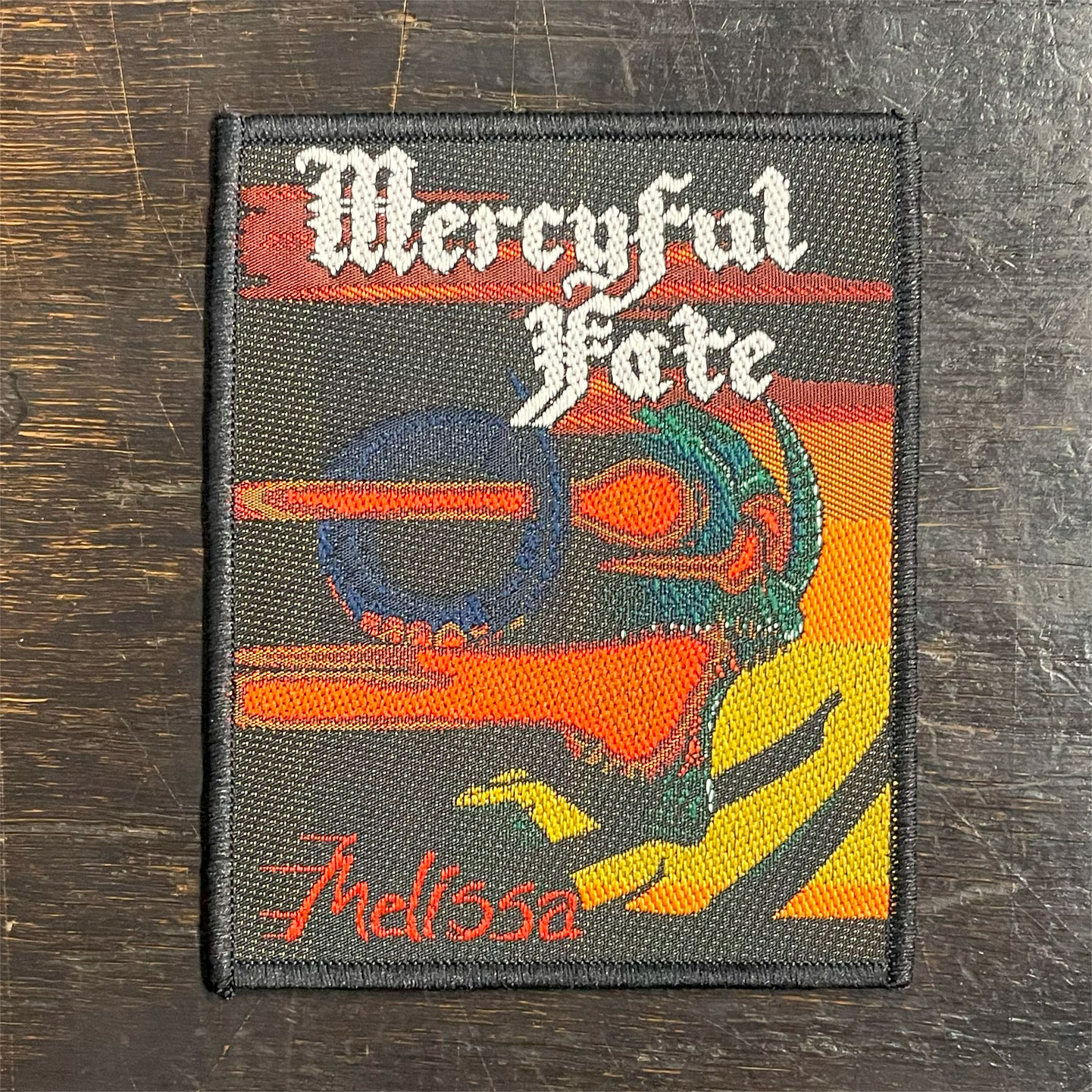 MERCYFUL FATE 刺繍ワッペン Melissa