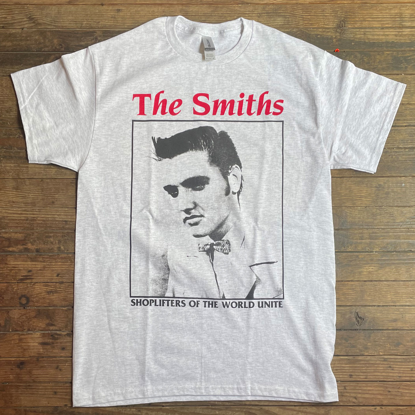 THE SMITHS Tシャツ Shoplifters Of The World Unite