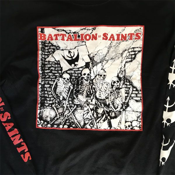 BATTALION OF SAINTS ロングスリーブTシャツ FIGHTING BOY