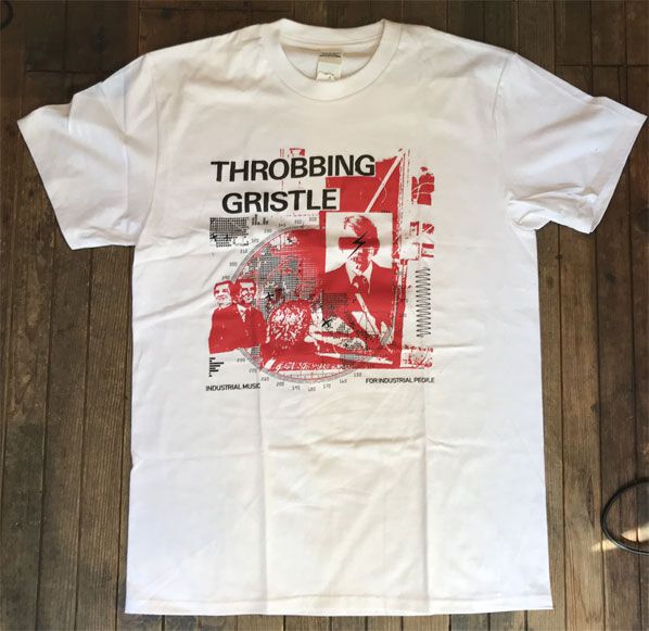 Throbbing Gristle Tシャツ collage