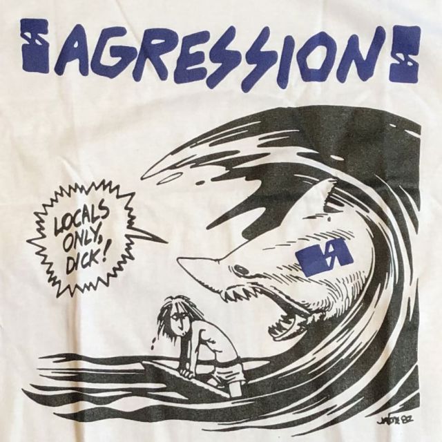 AGRESSION Tシャツ LOCALS ONLY