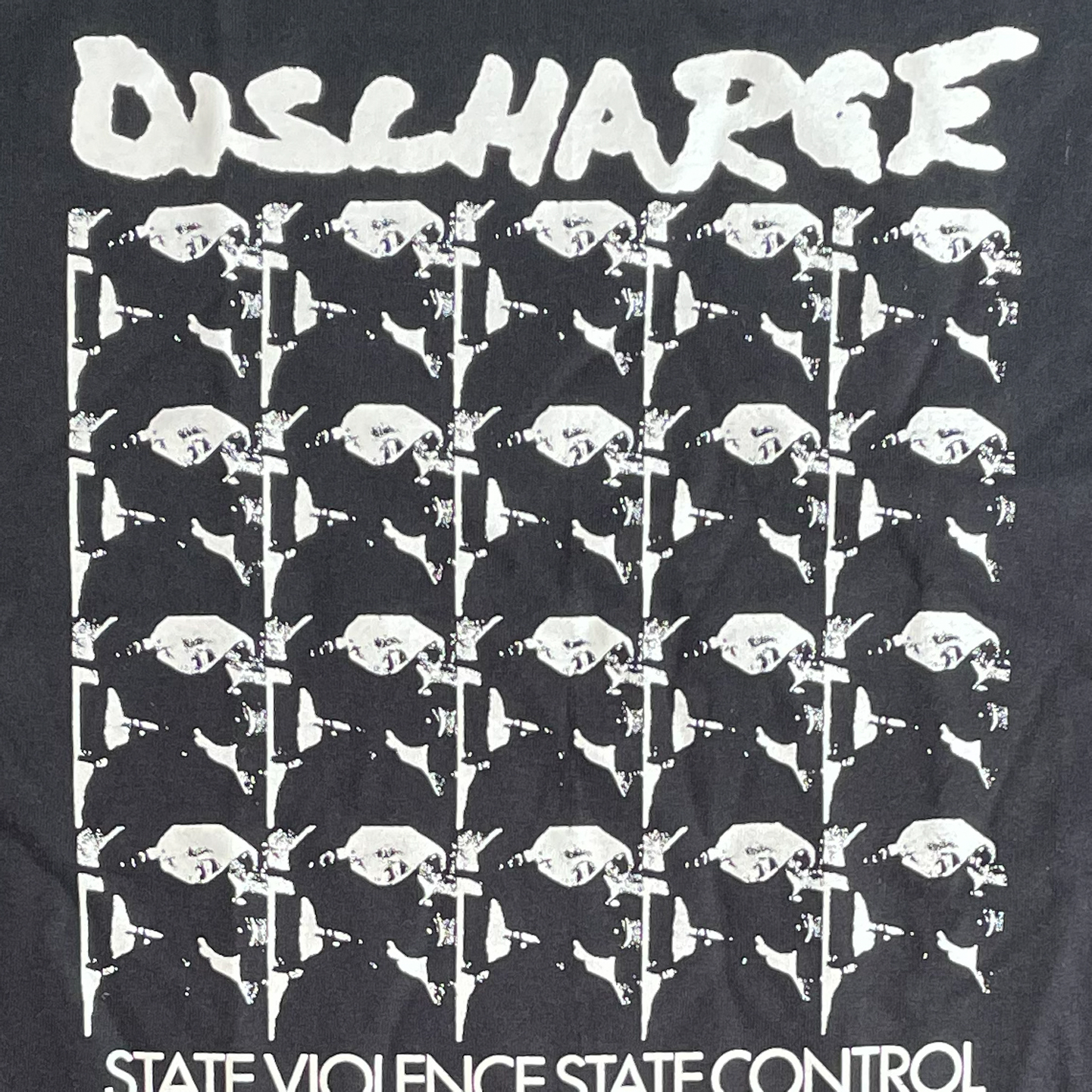 DISCHARGE Tシャツ STATE VIOLENCE STATE CONTROL