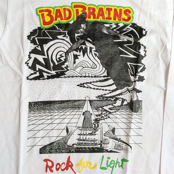 BAD BRAINS ロングスリーブTシャツ ROCK FOR LIGHT