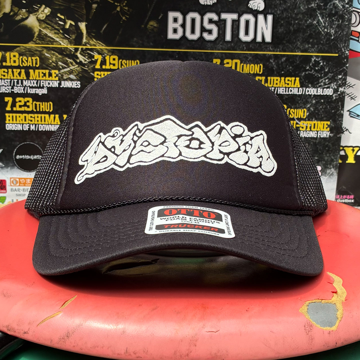 DYSTOPIA メッシュCAP LOGO