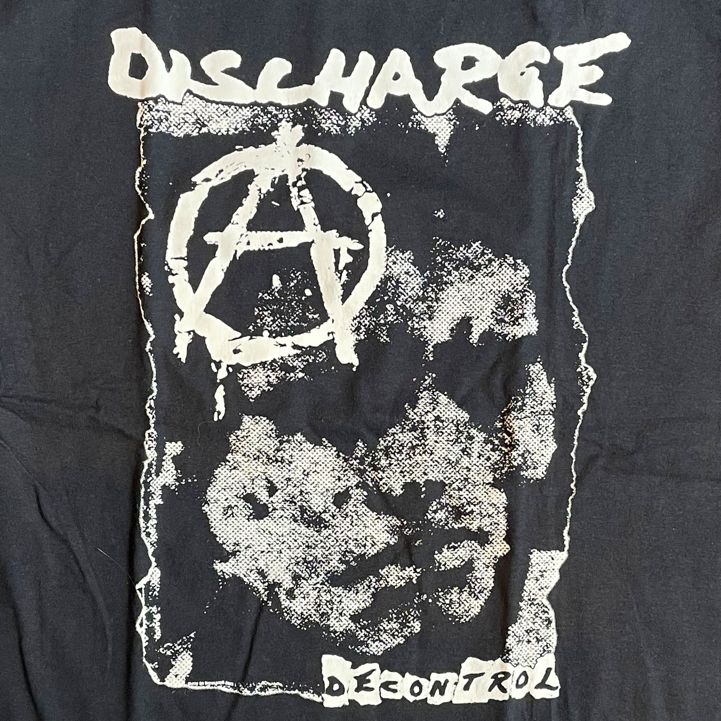 DISCHARGE Tシャツ DECONTROL オフィシャル