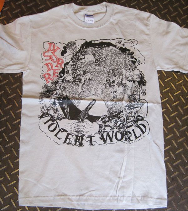 DISORDER Tシャツ VIOLENT WORLD