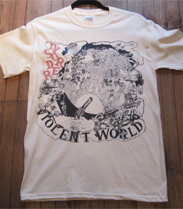 DISORDER Tシャツ VIOLENT WORLD
