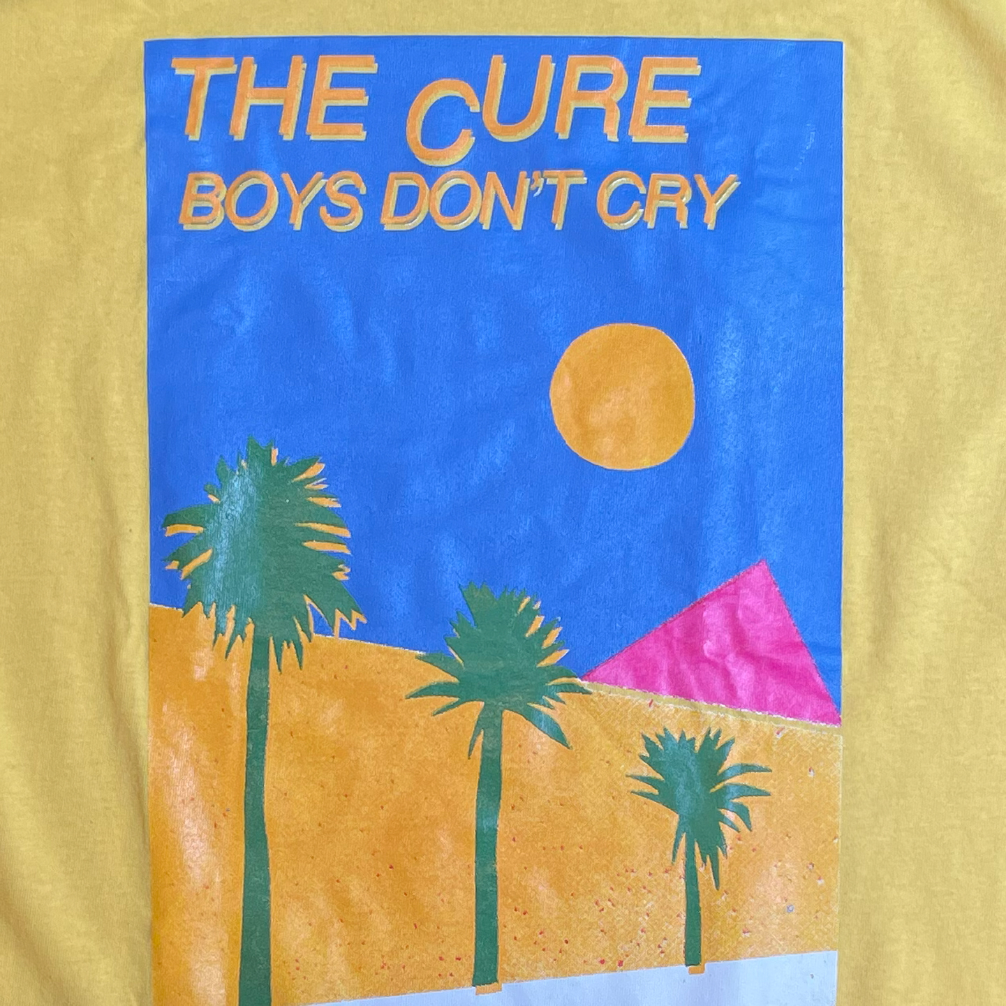 THE CURE Tシャツ BOYS DON'T CRY