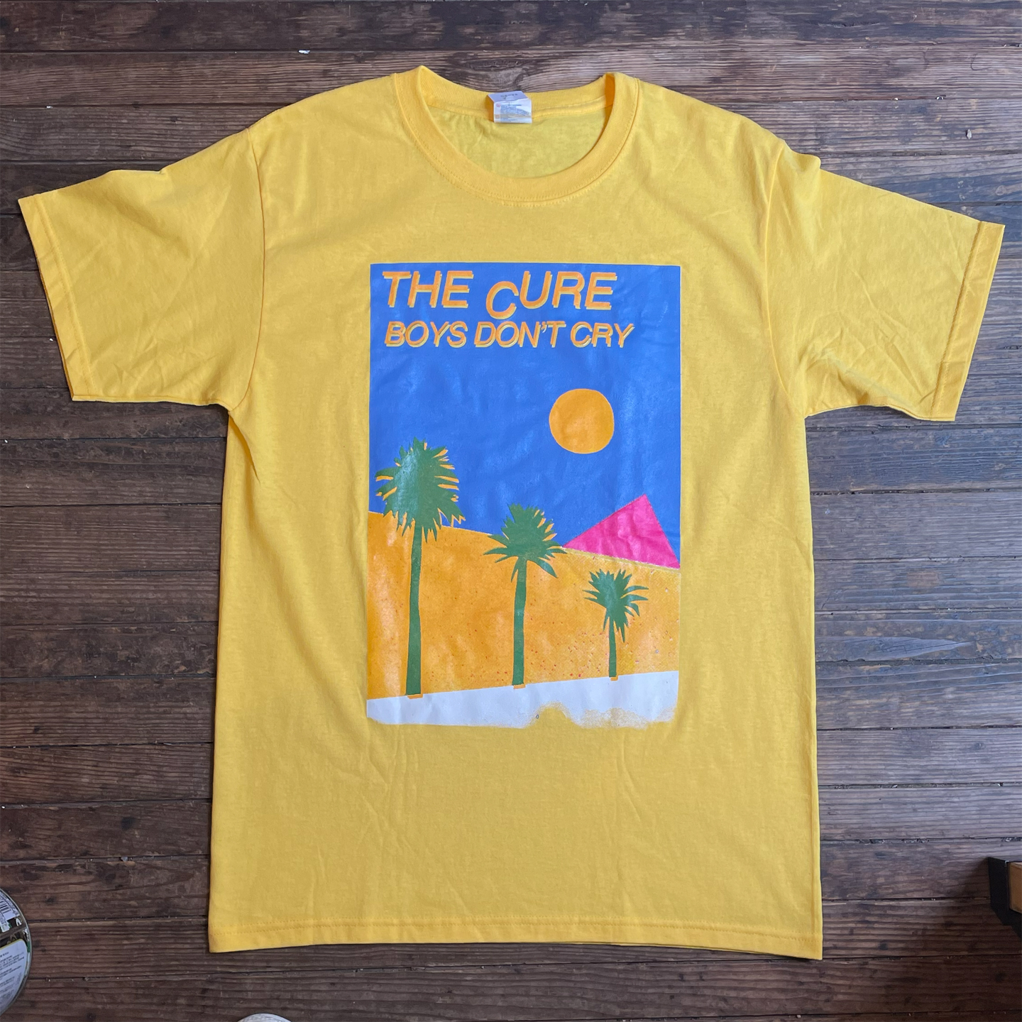 THE CURE Tシャツ BOYS DON'T CRY