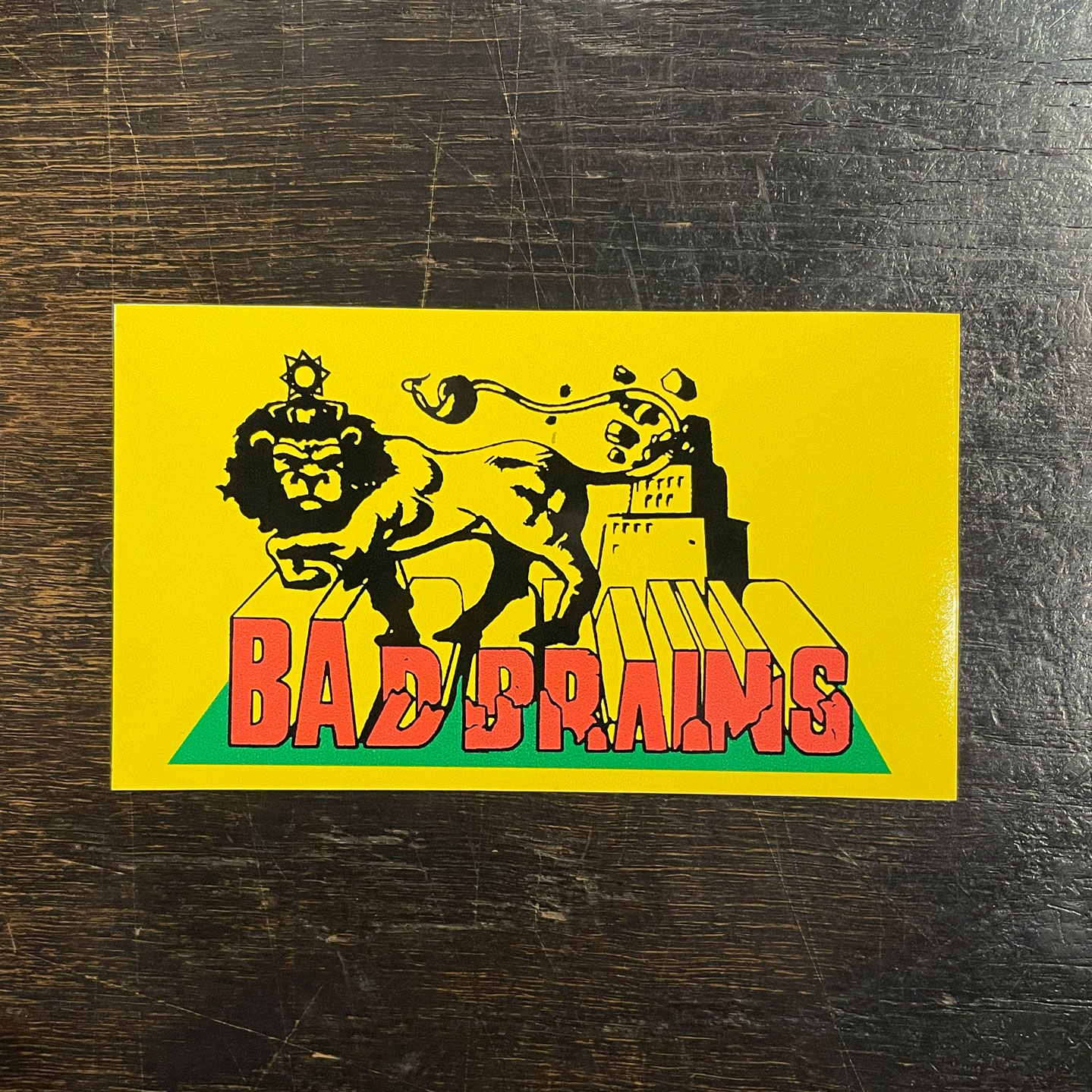 BAD BRAINS ステッカー LION