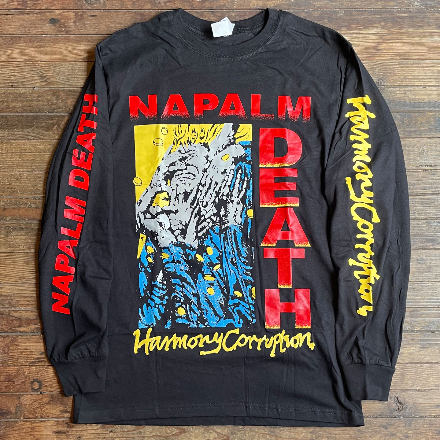 NAPALM DEATH ロングスリーブTシャツ Harmony Corruption | 45REVOLUTION