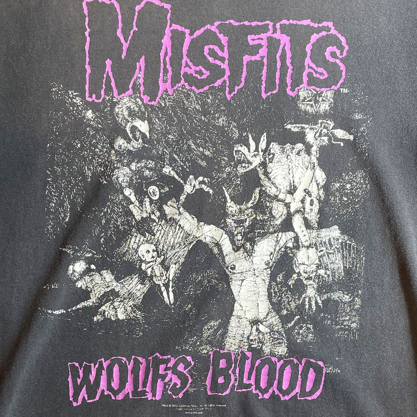 USED! MISFITS Tシャツ WOLF'S BLOOD