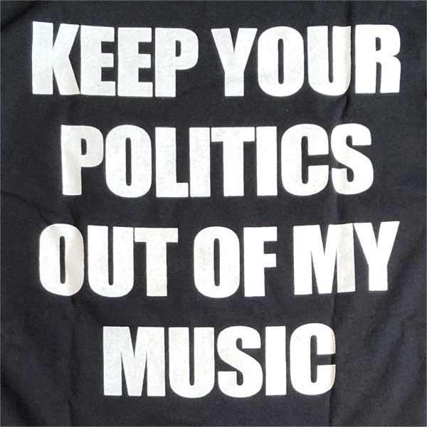 ALL ロングスリーブTシャツ POLITICS