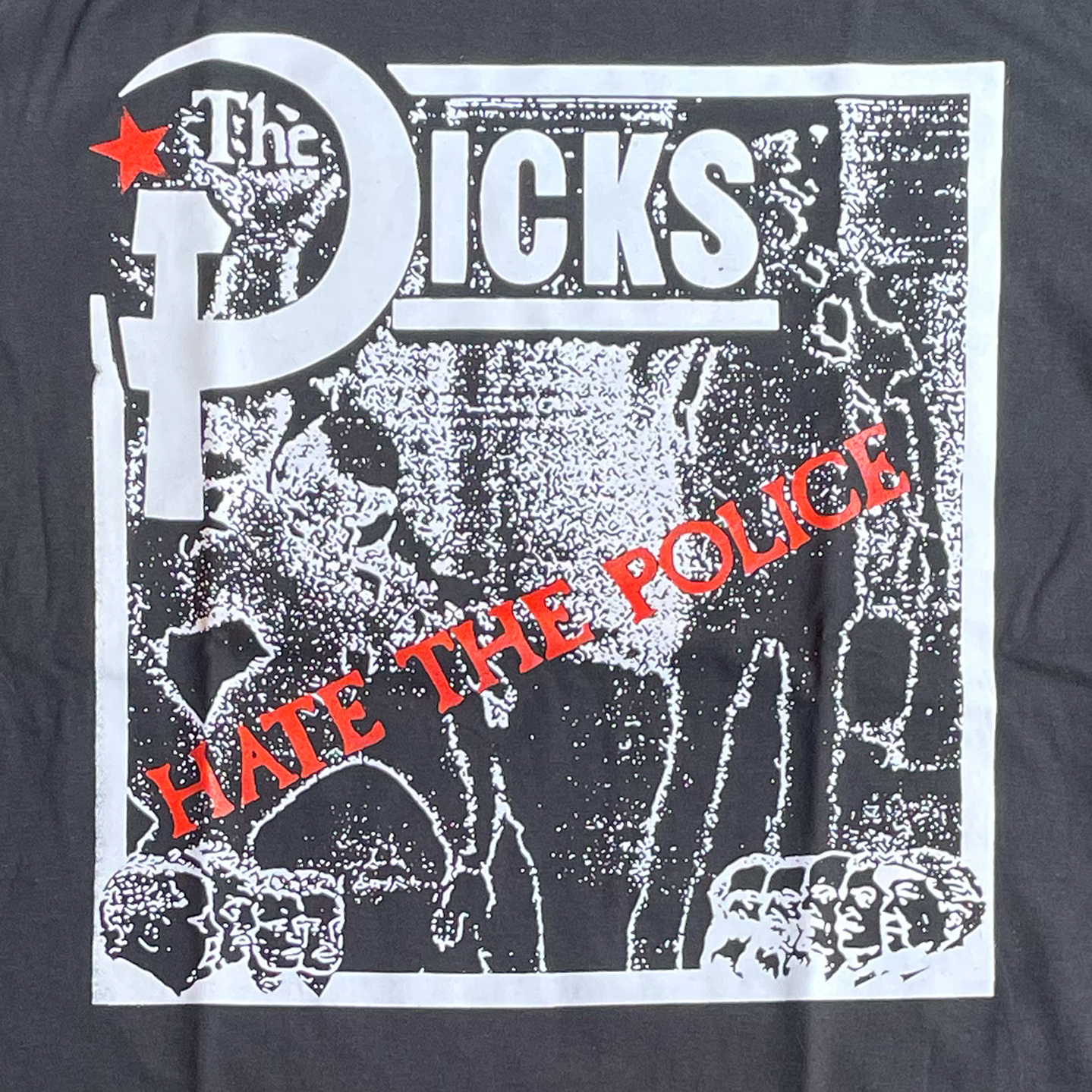 THE DICKS Tシャツ HATE THE POLICE