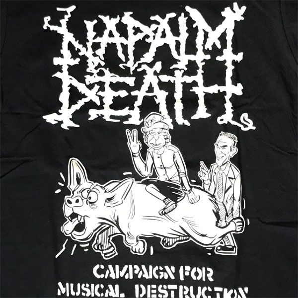 NAPALM DEATH Tシャツ LARM オフィシャル