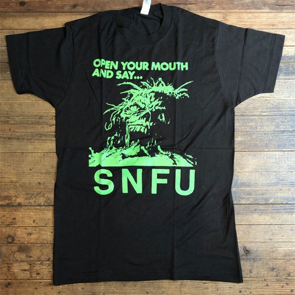 S.N.F.U Tシャツ OPEN YOUR MOUTH AND SAY...2