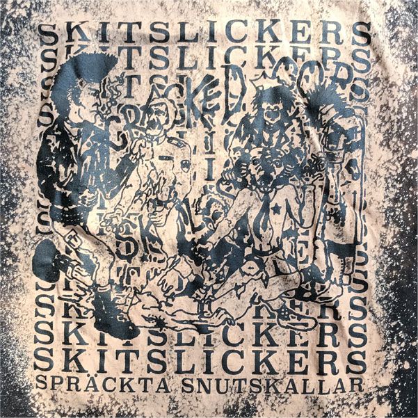 SKITSLICKERS(SHITLICKERS) Tシャツ 抜染プリント