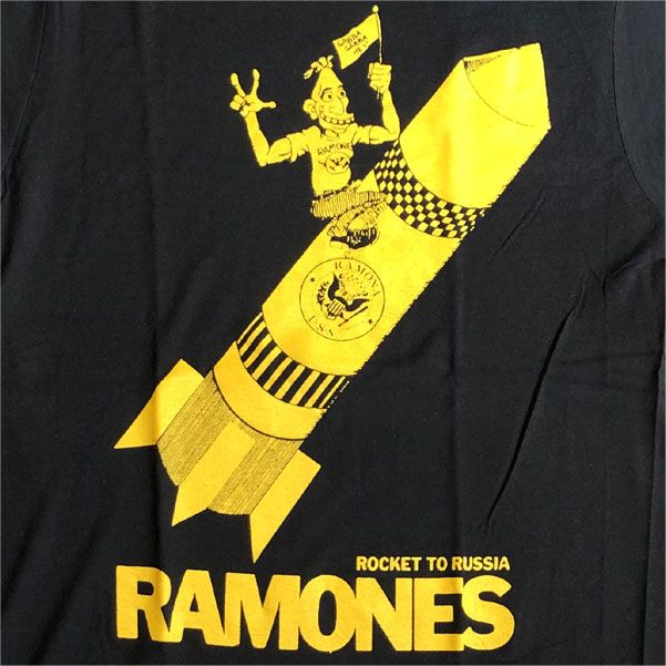 RAMONES Tシャツ Rocket to Russia