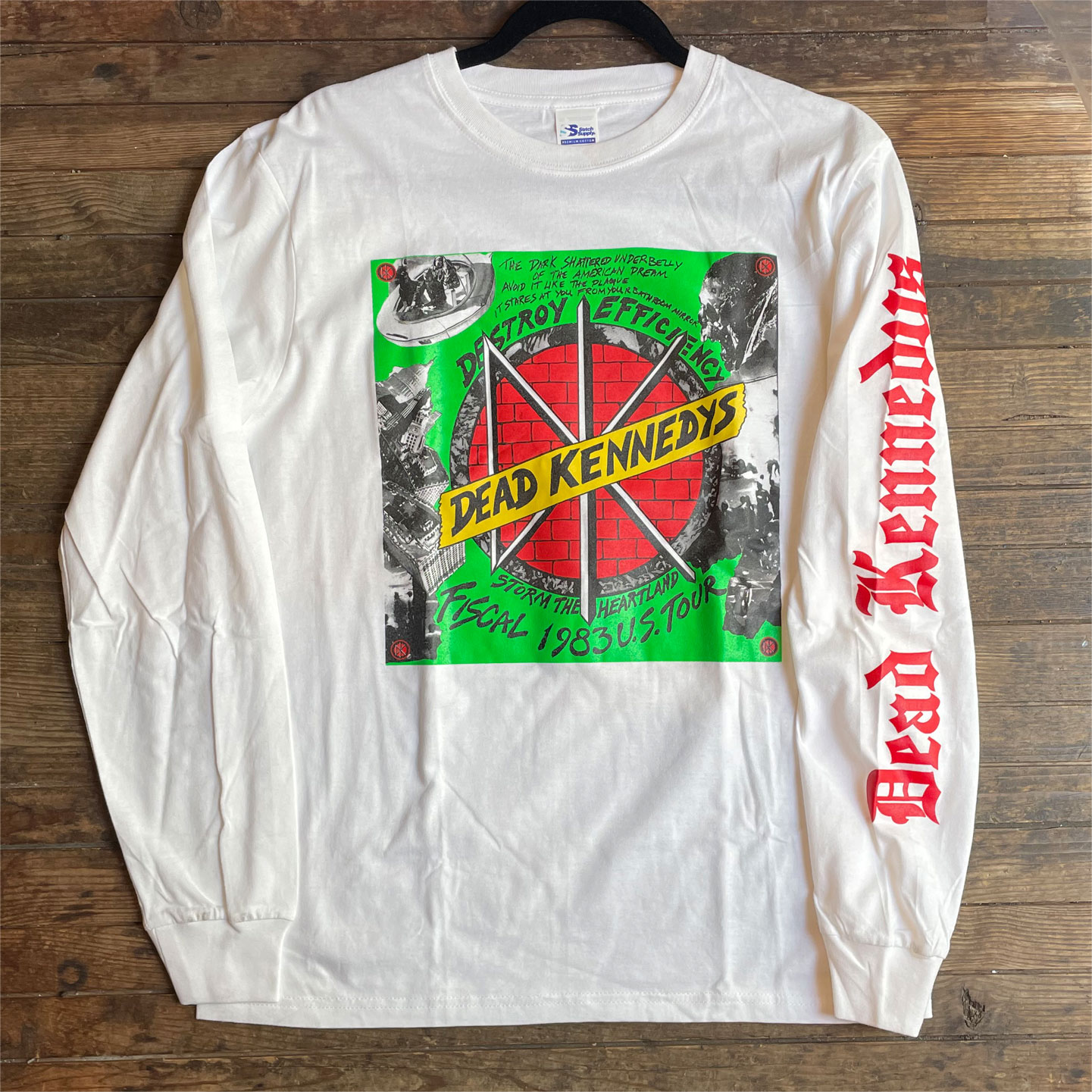 DEAD KENNEDYS ロングスリーブTシャツ US TOUR | 45REVOLUTION