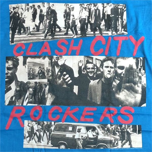 THE CLASH Tシャツ CLASH CITY ROCKERS オフィシャル！