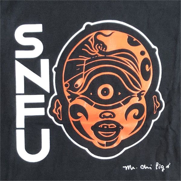 S.N.F.U Tシャツ Mr. Chi Pig