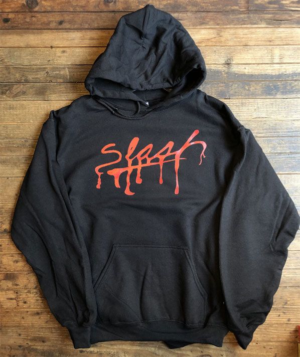 SLASH MAGAZINE パーカー LOGO