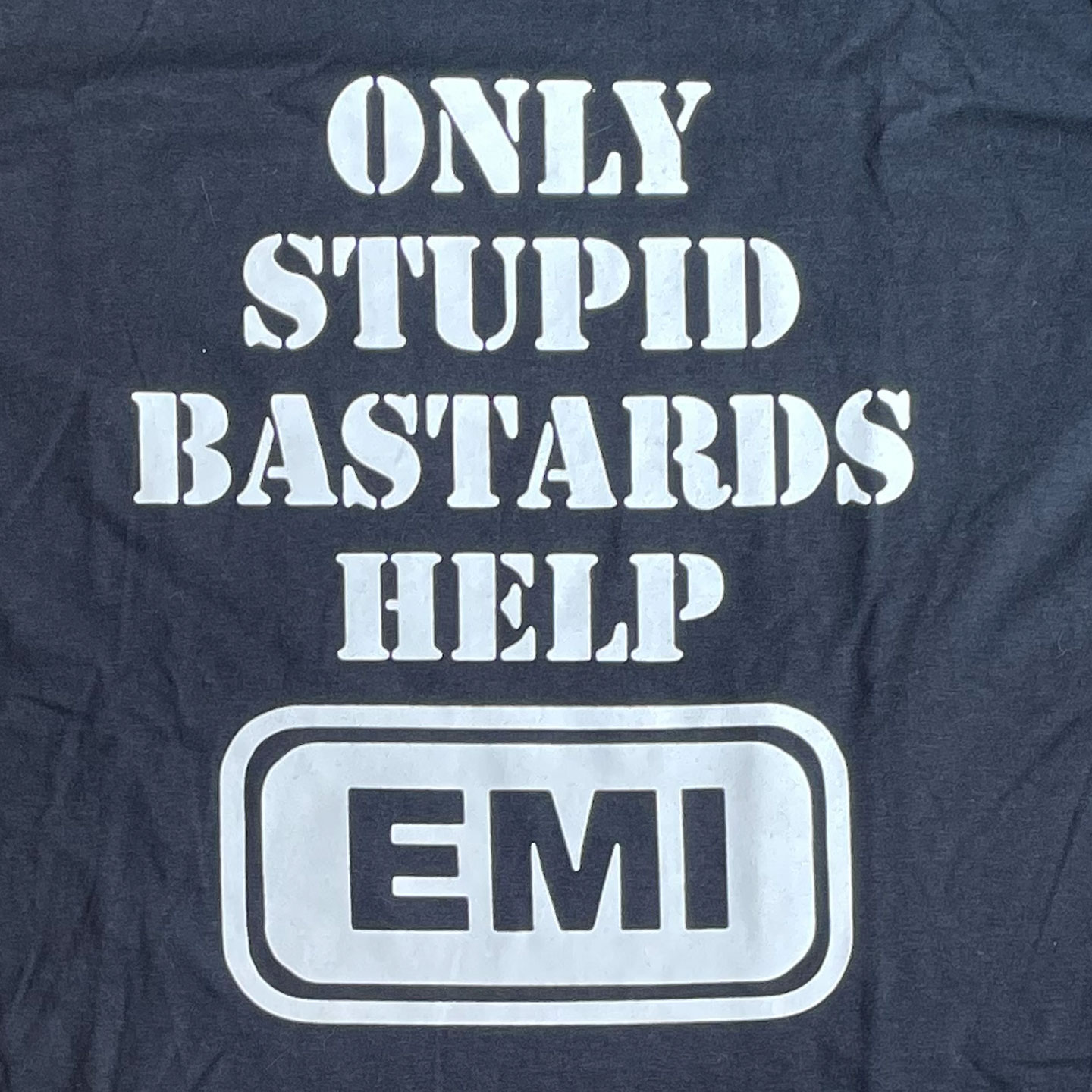 CONFLICT Tシャツ Only Stupid Bastards Help EMI